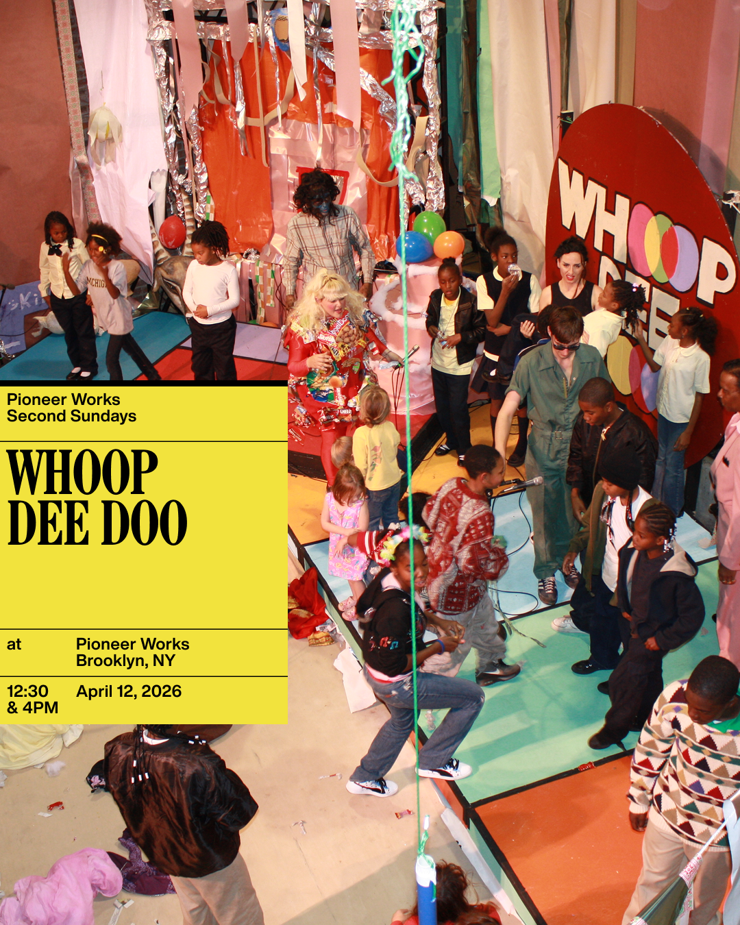 UPCOMING PROGRAMS — WHOOP DEE DOO